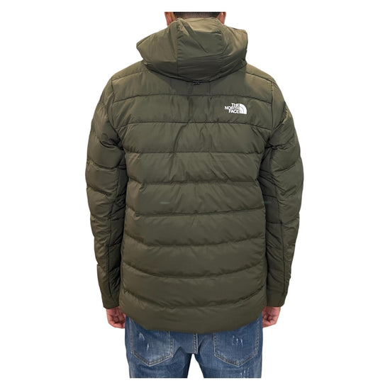 Giacca con cappuccio Aconcagua III New taupe green NF0A84I1 NEW TAUPE GREEN THE NORTH FACE 
