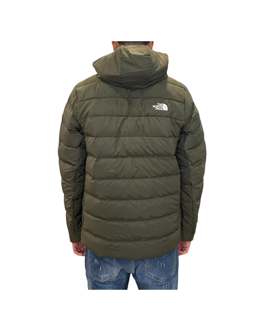 Giacca con cappuccio Aconcagua III New taupe green NF0A84I1 NEW TAUPE GREEN THE NORTH FACE 