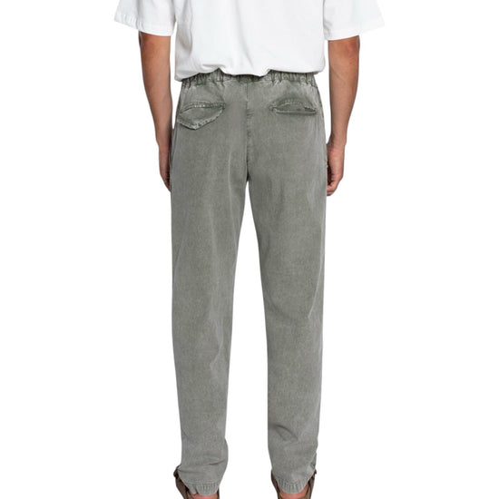 Pantalaccio misto lino Verde lavato 26SU66 11DT 27 WHITESAND 
