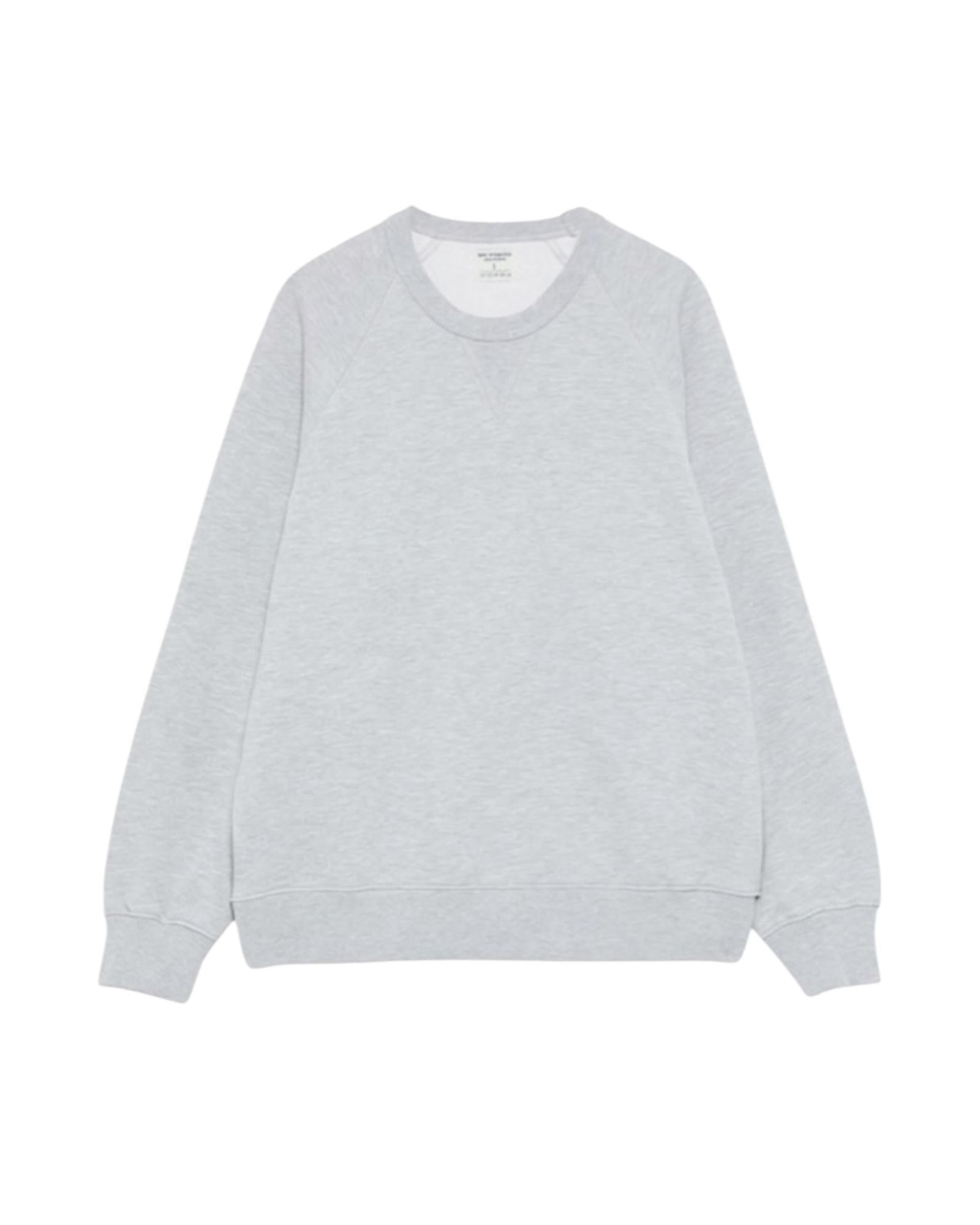 Felpa Girocollo Washed Grey melange RRW022CQ710124 C0094 ROY ROGER'S 