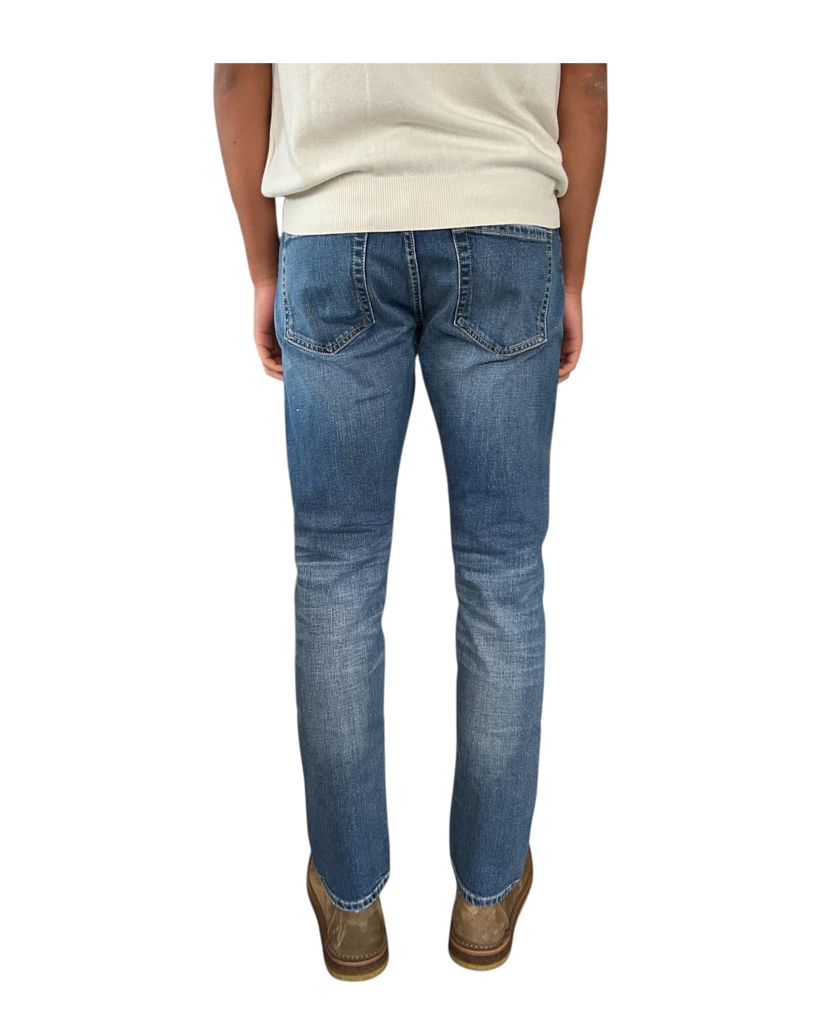 Jeans slim Bleach 048 MOD 5 SLIM BLEACH MODFITTERS 