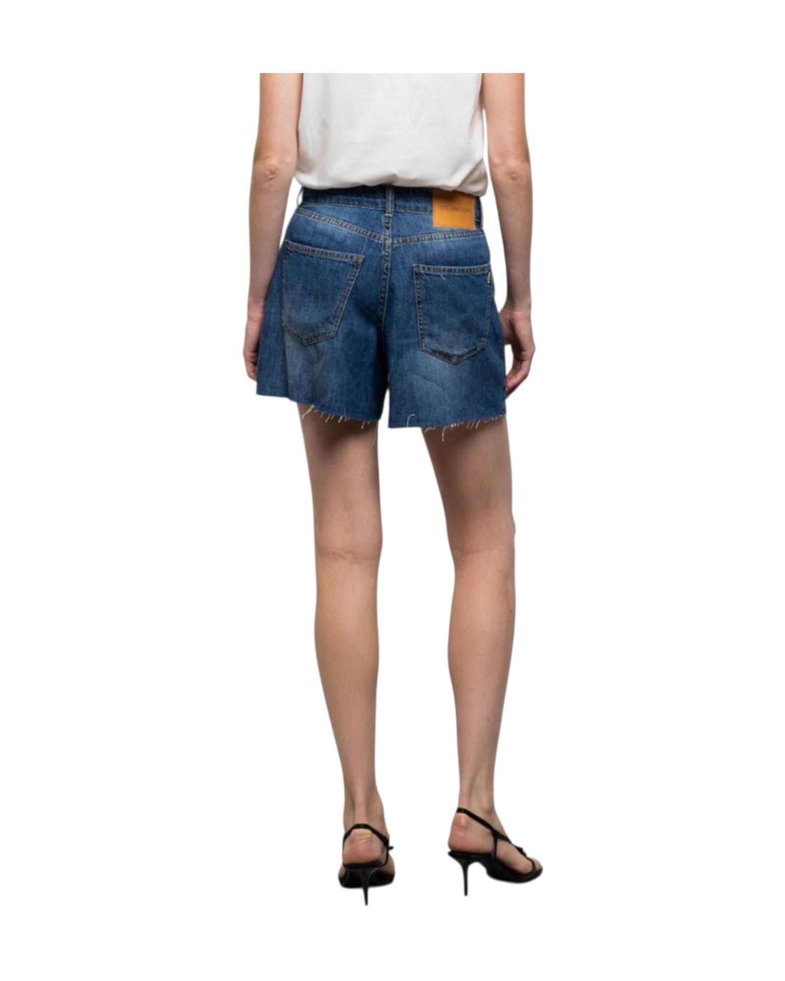 Short Ares con pinces Denim ARES 3 DENIM GOD SAVE DENIM