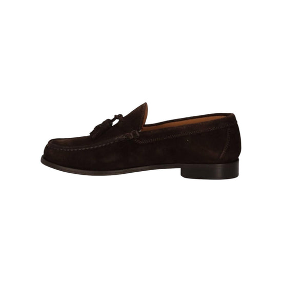 Mocassino con nappine in camoscio Testa di moro SBG1020 TESTA DI MORO KEBO 