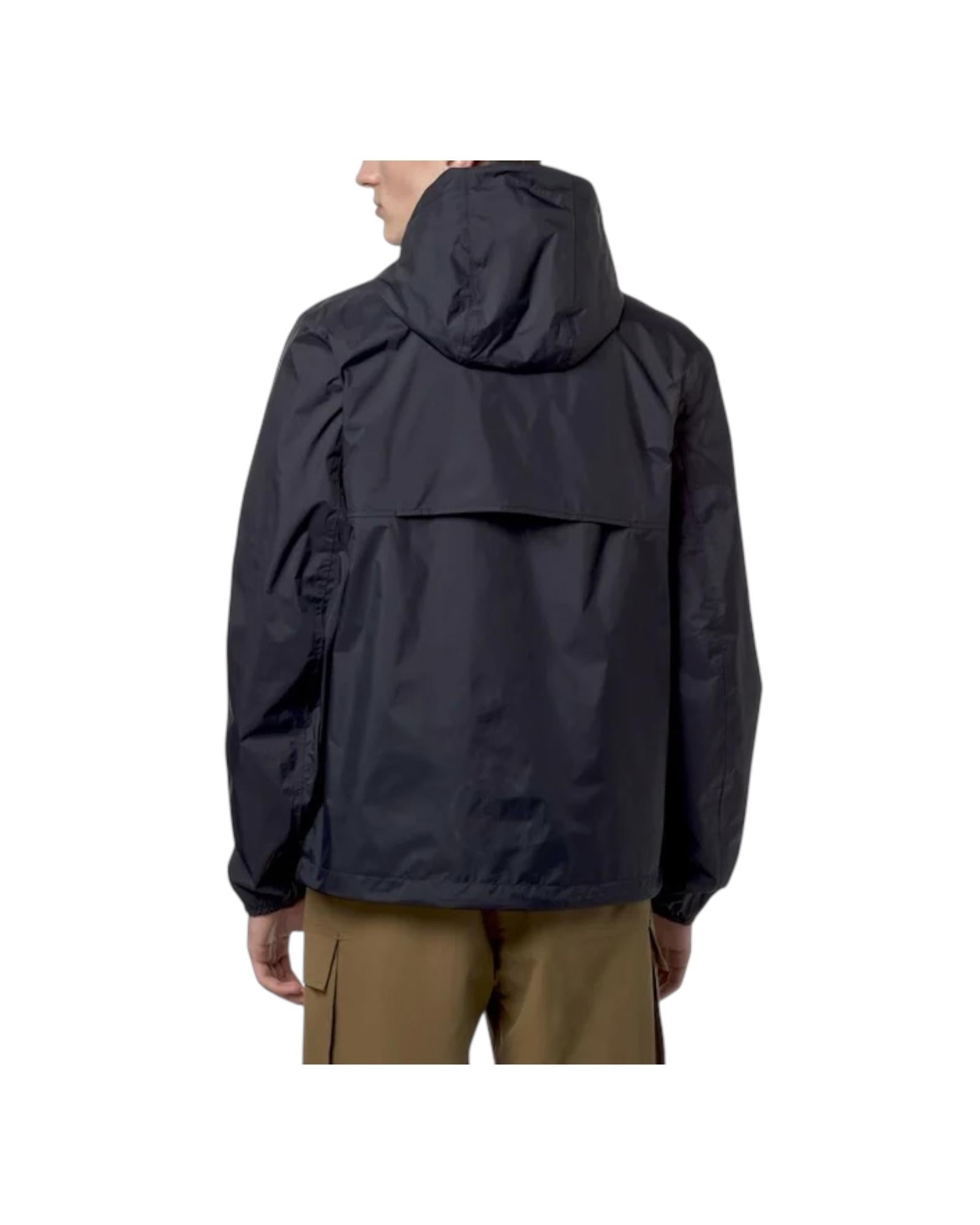 Giacca corta reversibilie Blue depth Beige K2124EW B1A K-WAY 