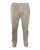 Bristol linen blend trousers Stone