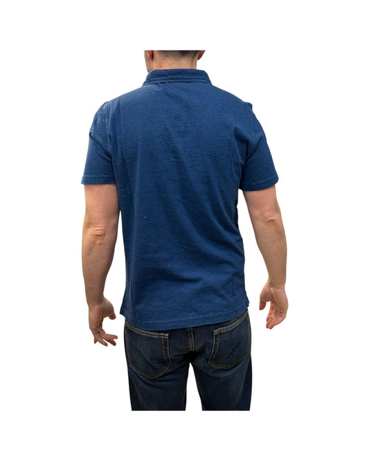 Polo Uomo Cape Cod Indigo Jersey 2010 INDIGO BLEACH BL'KER 