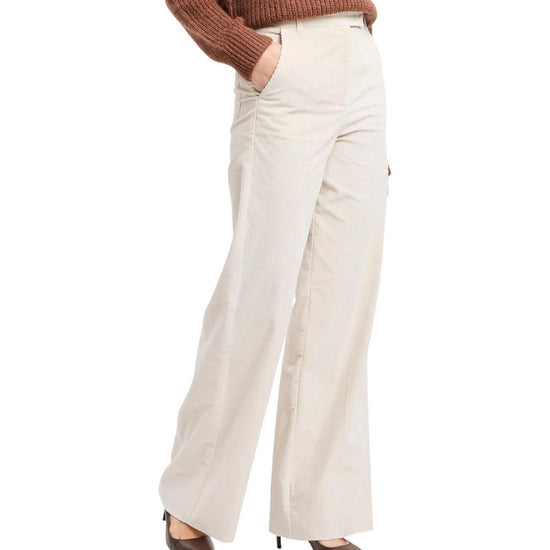 Pantalone in velluto Panna SUSINA 001 MARELLA 