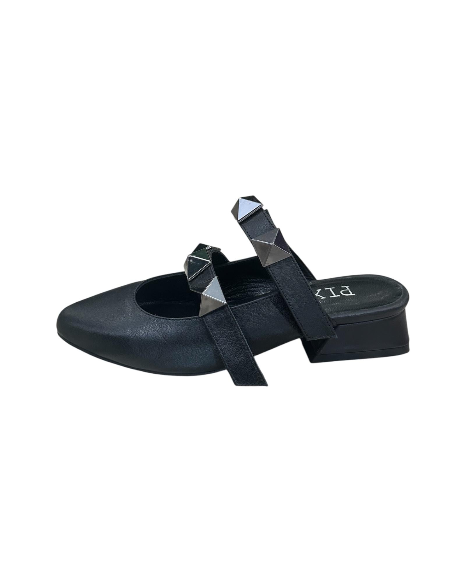 Sabot con fasce borchie Nero 2239505 BLACK PIXY