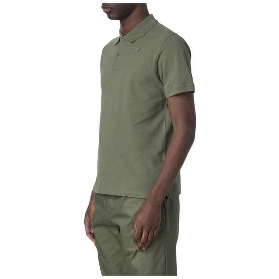 Polo piquet Green lichen K5127BW V15 K-WAY 