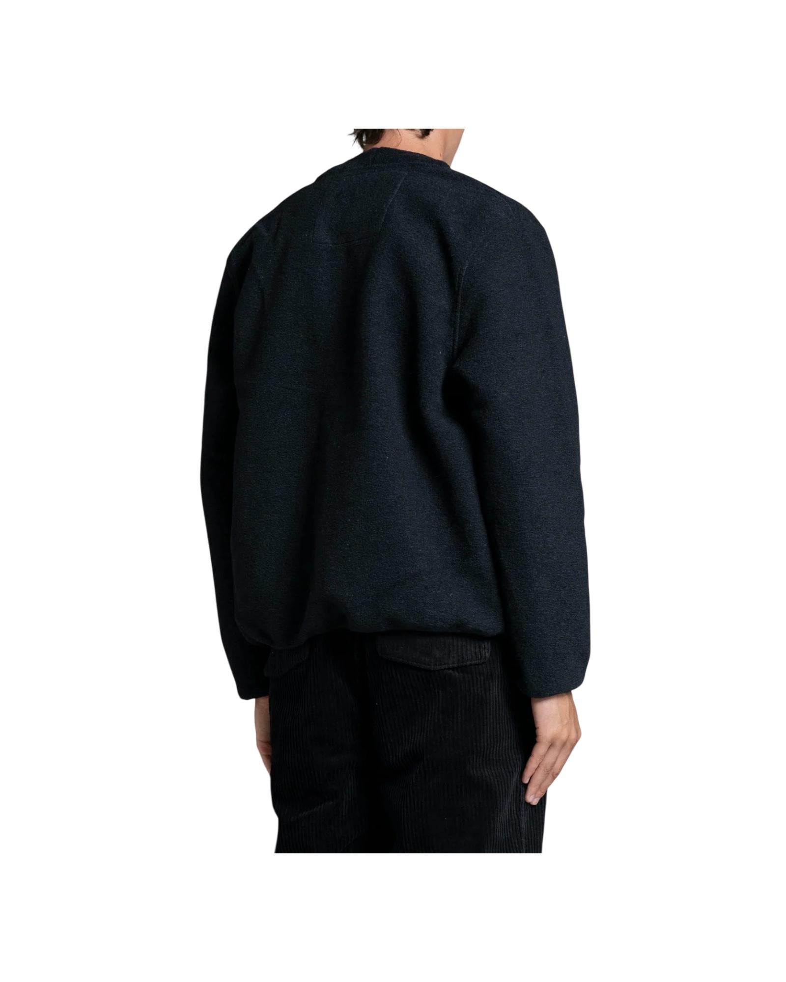 Cardigan Dover misto lana Navy DOVER MWBC01 IMPURE 