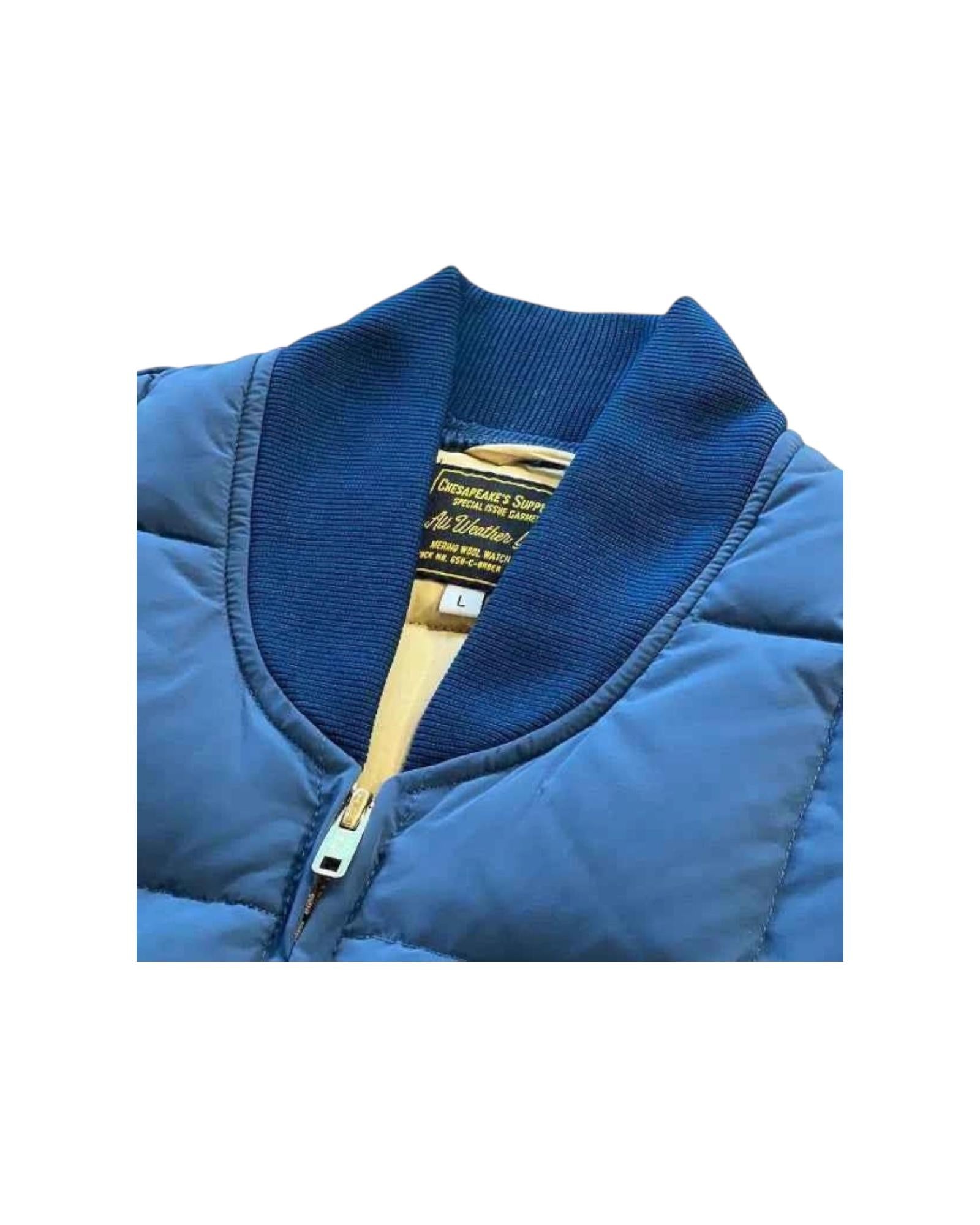 Gilet Seattle Down Blu navy 901 DOWN VEST SEATTLE BLU NAVY CHESAPEAKE'S 