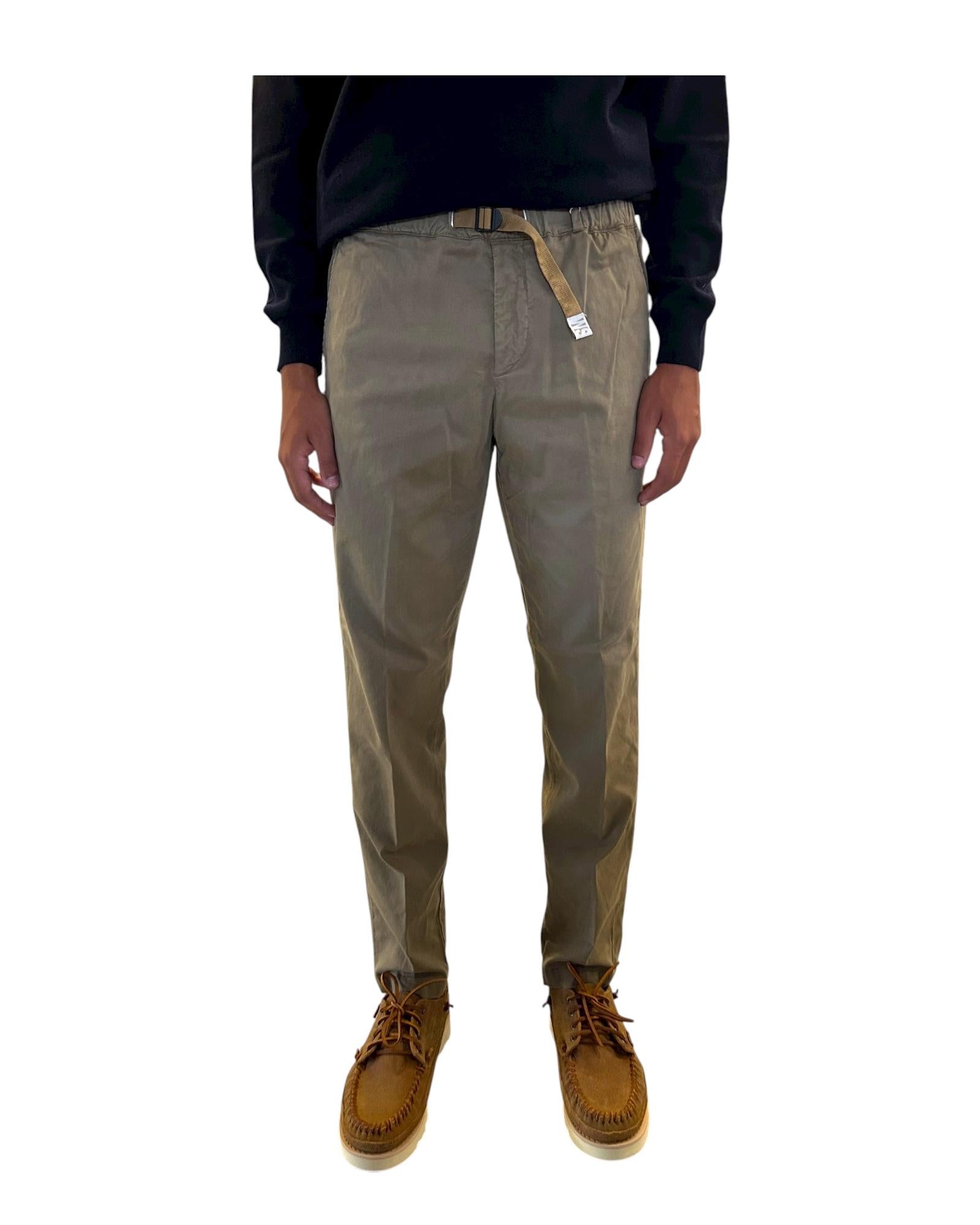 Pantalaccio in cotone Sabbia 25WSU66273 27 WHITESAND 