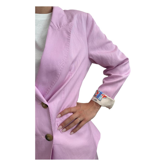 Blazer Doppio Petto Pink SI95 0004 Since're Paris 