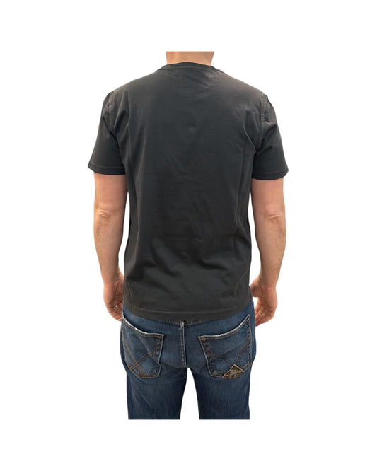 T.shirt Uomo con taschino Faded black 1002 FADED BLACK BL'KER 