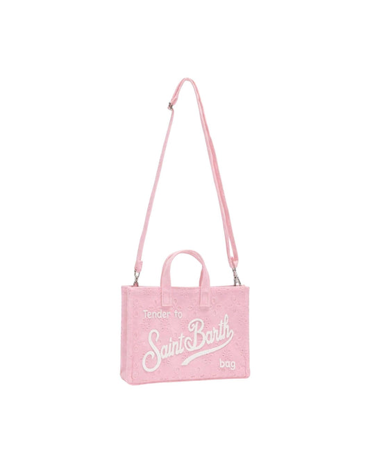 Phone Bag Pizzo san gallo Rosa PHONE012 03025L MC2 SAINT BARTH 