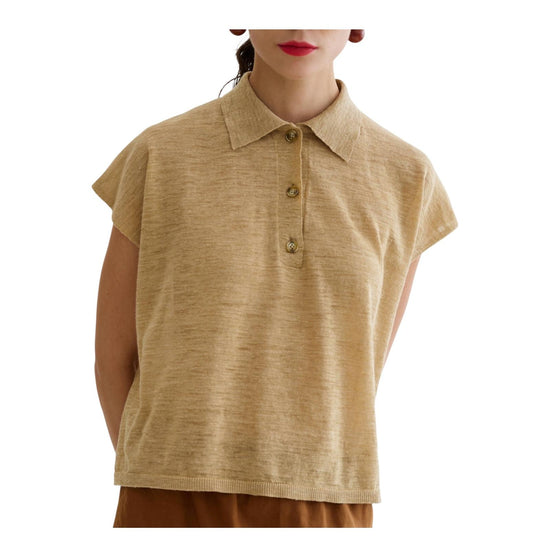 Polo misto lino Canapa M49 926 214 FLOOR 