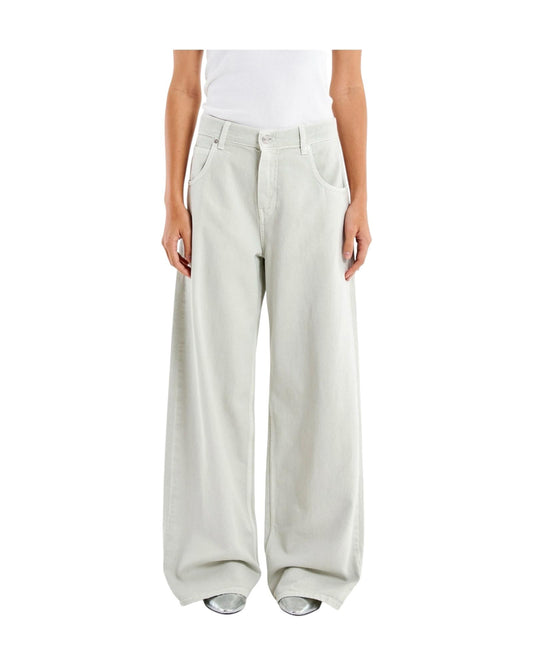Jeans Mia Baggy Verde DAB5148 VERDINO VICOLO 
