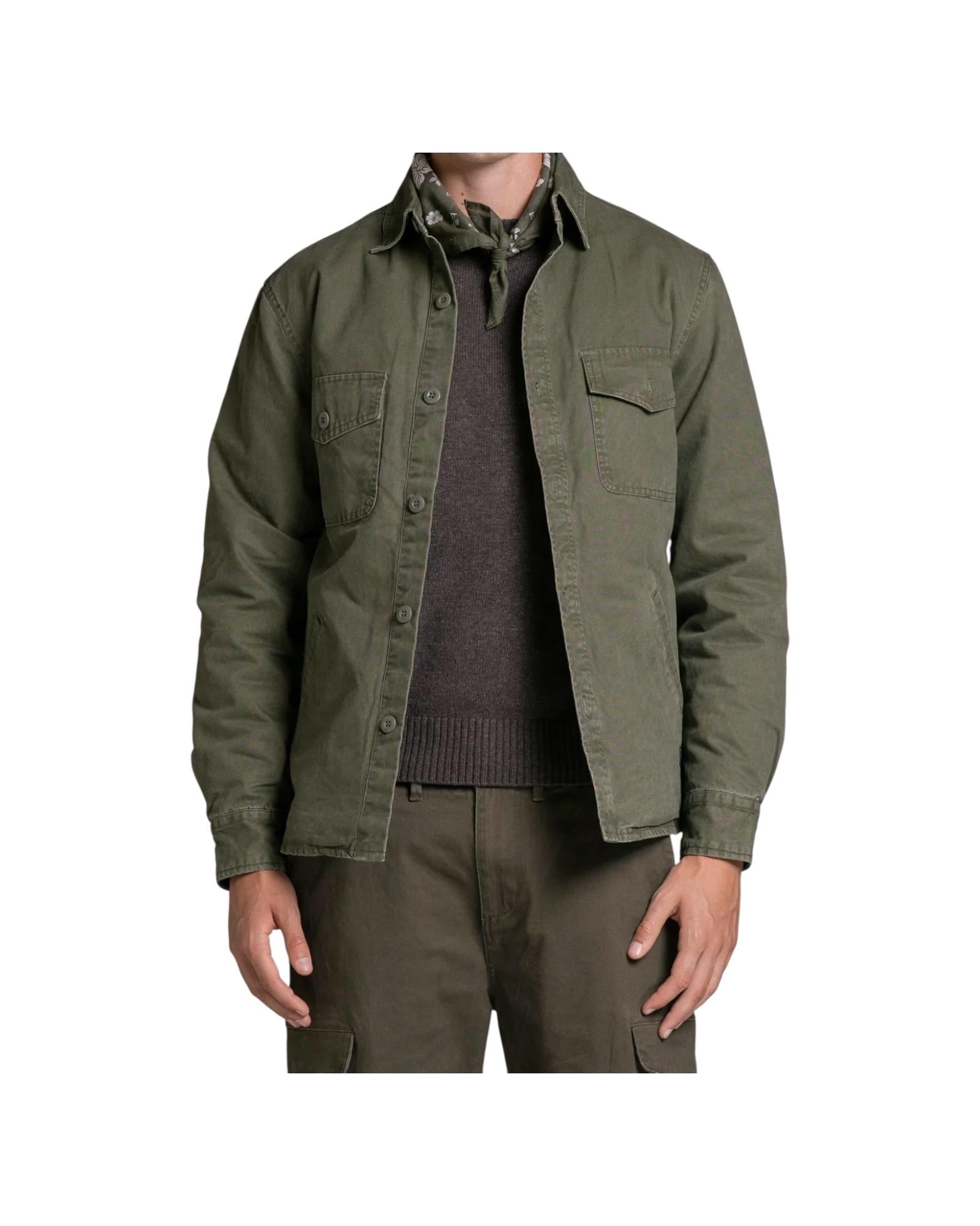 Overshirt Derek Military Green DEREK CNVC03 IMPURE 