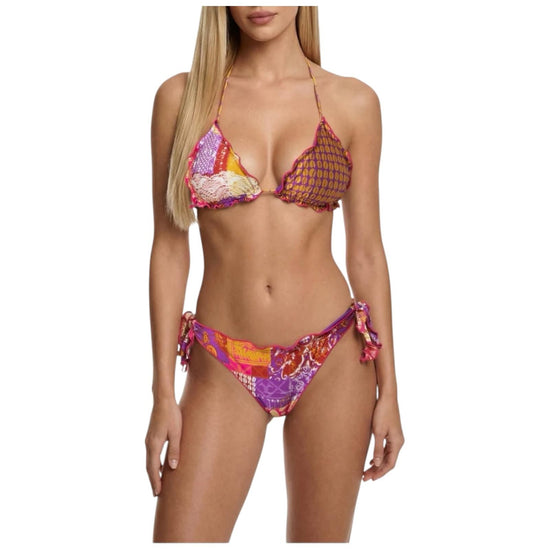 Bikini triangolo e slip regolabile Fantasia SW2504 FANTASIA F**K 