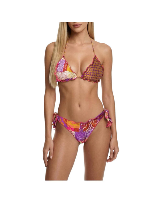 Bikini triangolo e slip regolabile Fantasia SW2504 FANTASIA F**K 