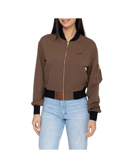 Bomber leggero Brown BWMALIGHB6 BROWN BOMBERS ORIGINAL 
