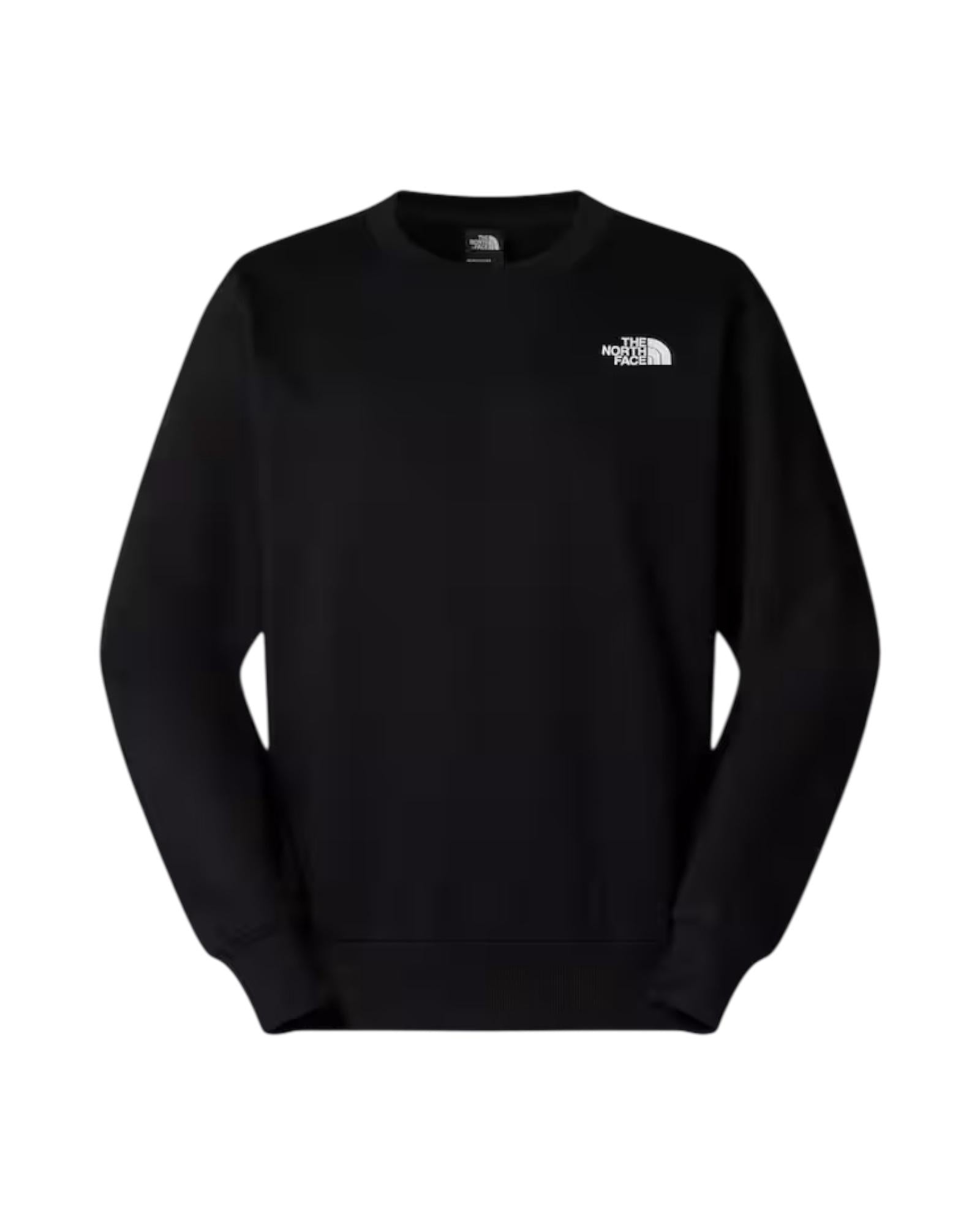 Felpa Simple Dome Black Uomo NF0A89FB BLACK THE NORTH FACE 