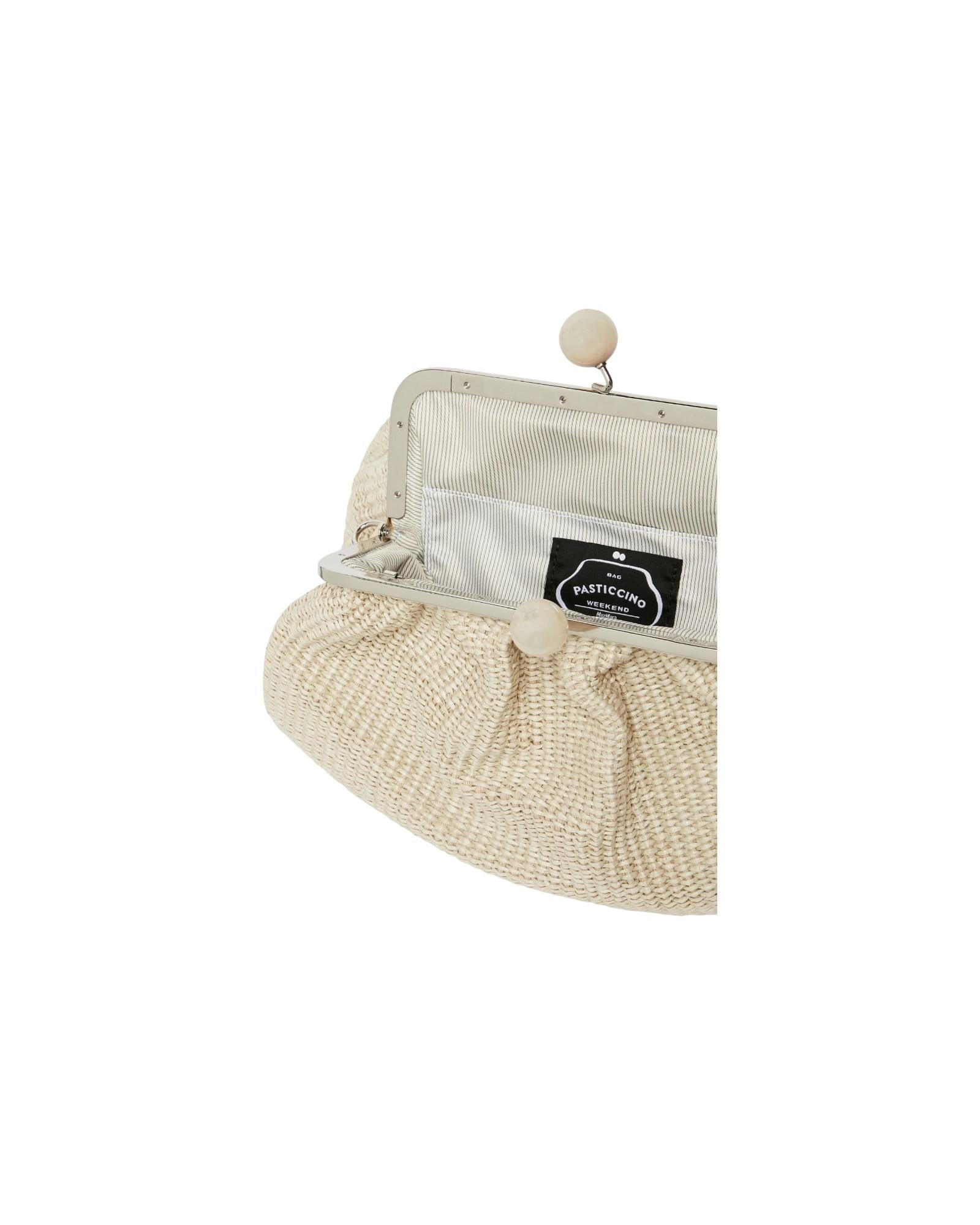 Pasticcino Bag Medium effetto rafia Corda FORTUNA 050 MAX MARA WEEKEND 