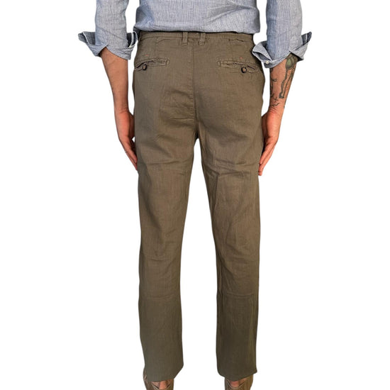 Pantalaccio misto lino Militare GK713 MILITARE RE.VI.VAL 