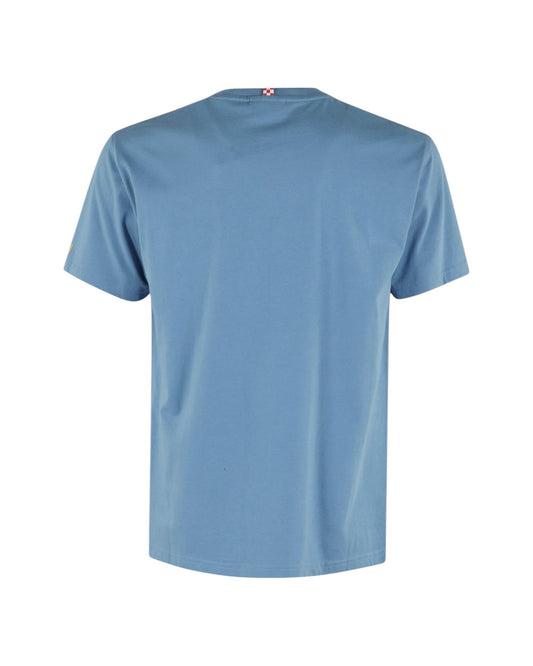 T-shirt uomo in cotone con ricamo St.Barth Snoopy chef TSHM001 02291H MC2 SAINT BARTH 