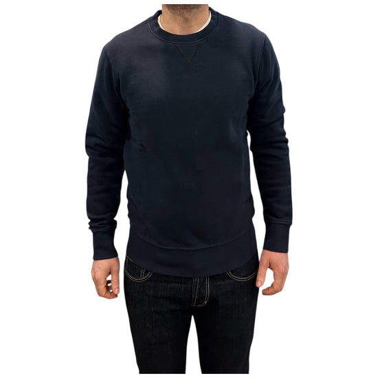 Felpa girocollo Blue navy W4007 BLUE NAVY BL'KER 