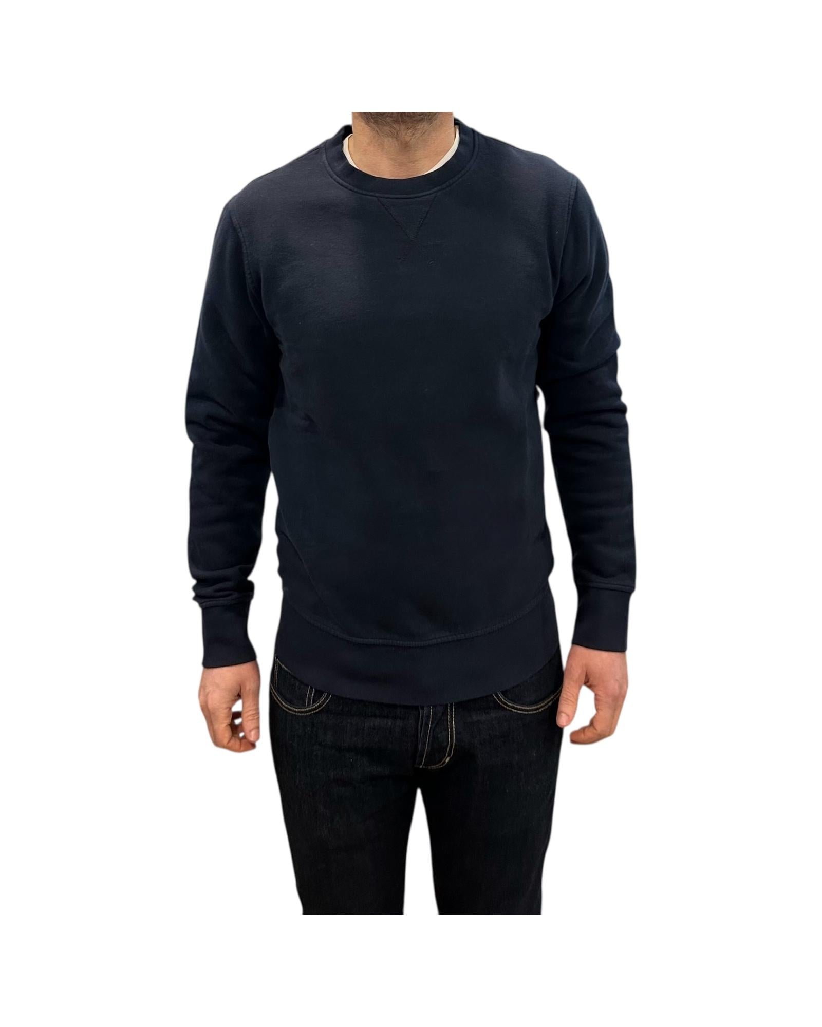 Felpa girocollo Blue navy W4007 BLUE NAVY BL'KER 