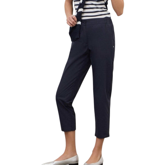 Pantalone carrot in popeline Night PCH DP9740 NIGHT OTTOD'AME 