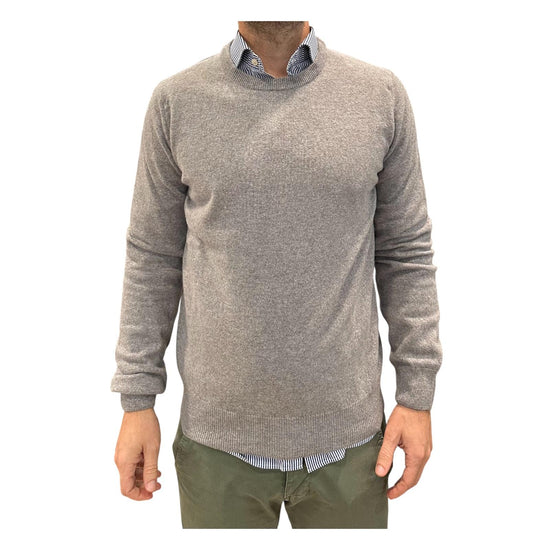 Maglione girocollo Grigio 15055T 114 RETOIS 