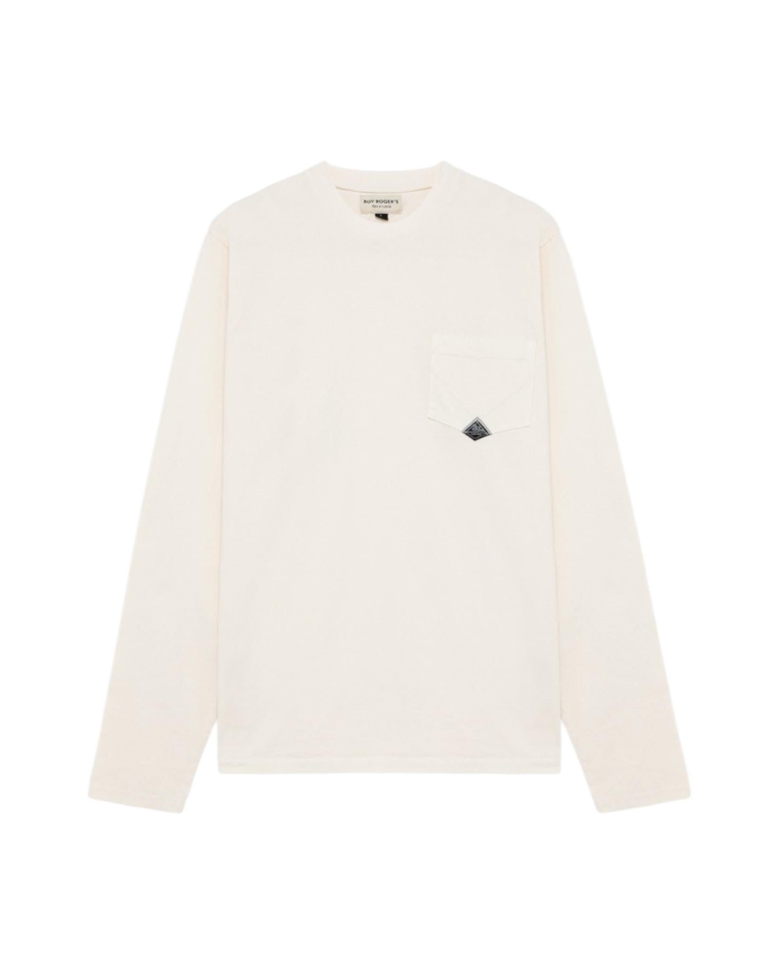 T-shirt Pocket maniche lunghe Butter RRU689CA160111 C0228 ROY ROGER'S