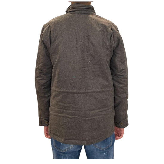 Field Jacket in lana Brown W5011 BROWN BL'KER 
