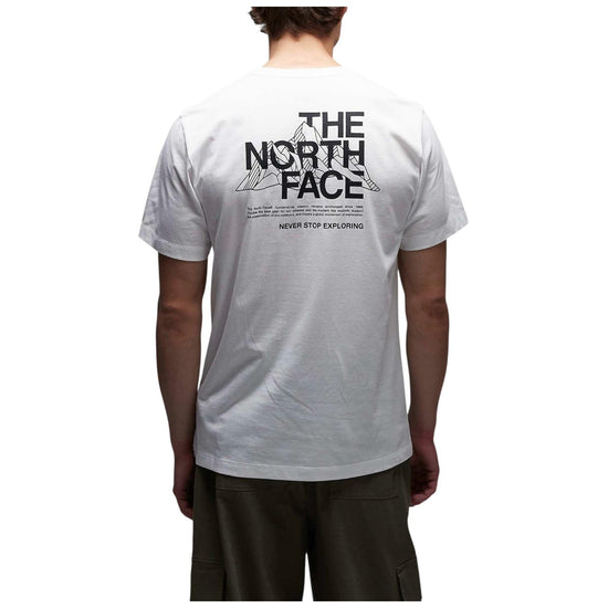 T-shirt Mountain Sketch White M MNT SKTCH RG WHITE THE NORTH FACE 