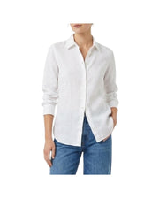 Camicia Donna in lino Bianco