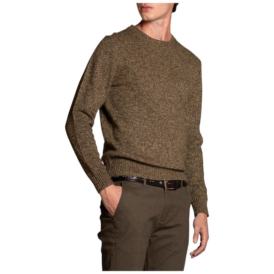 Maglione in moulinè Brown DUKE WN7C29 IMPURE 