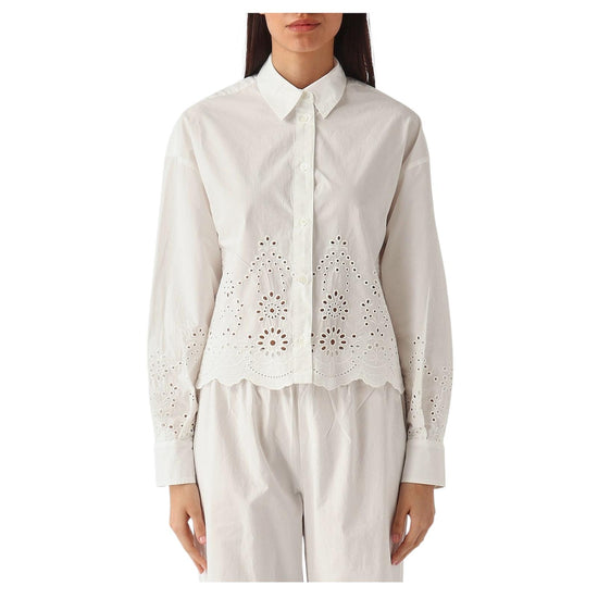 Camicia San Gallo in cotone Bianco ONE0001 01315L MC2 SAINT BARTH 