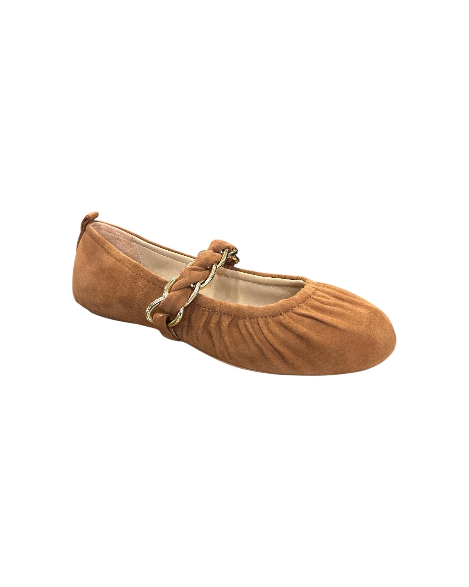 Ballerina in suede Cuoio MATTEO 002 MARELLA 