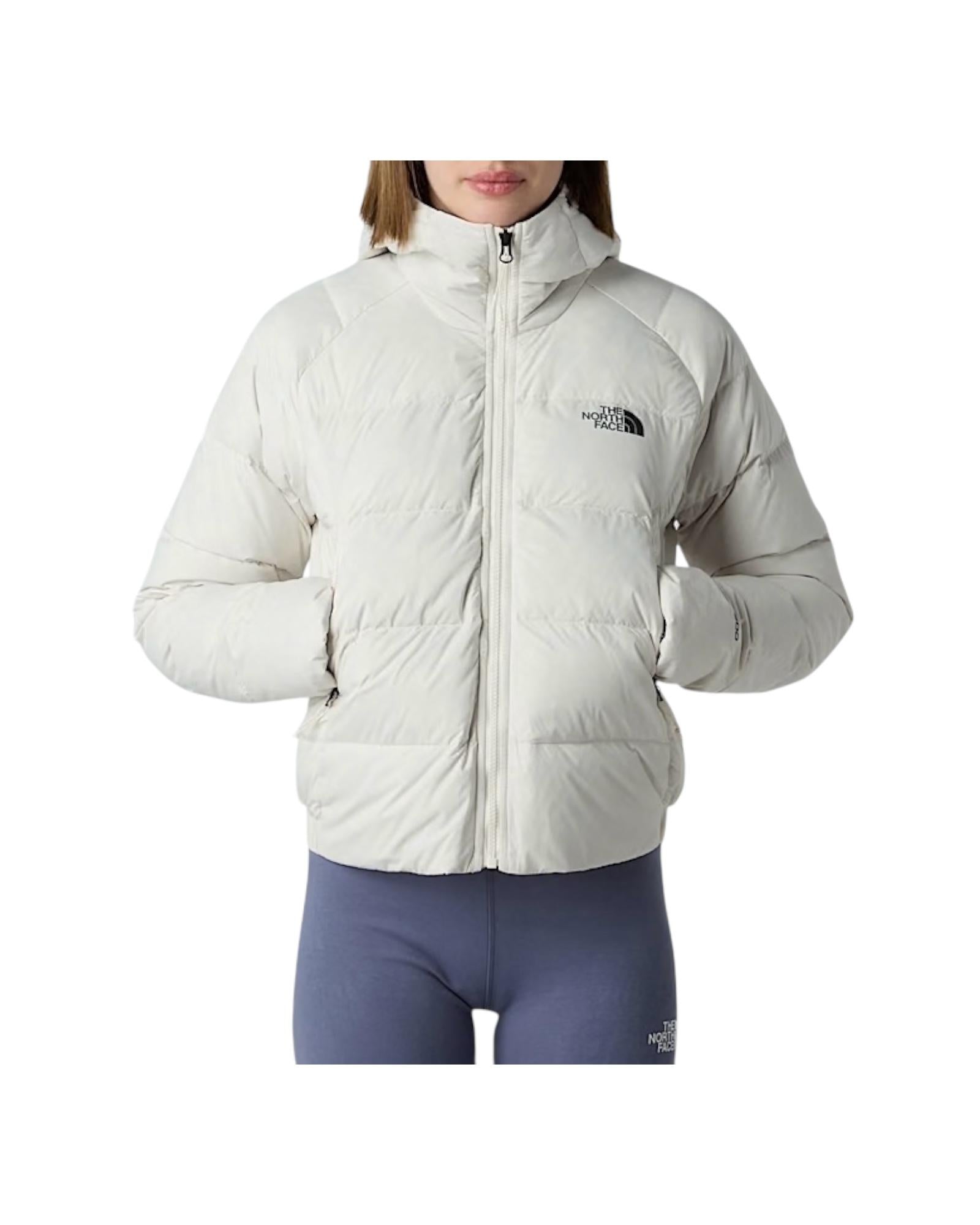 Giacca in piumino con cappuccio Hyalite donna White dune NF0A8E75 WHITE DUNE THE NORTH FACE 