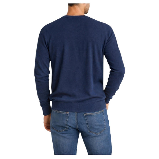 Maglia in cotone Blu MAGLIA GIROCOLLO BLU RE.VI.VAL 