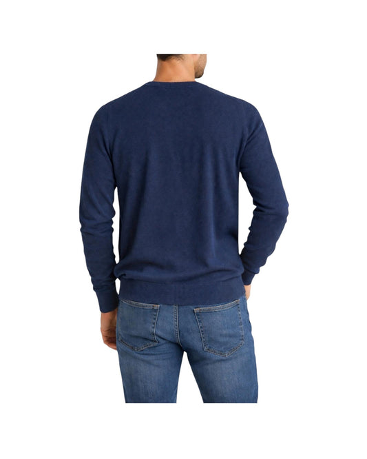 Maglia in cotone Blu MAGLIA GIROCOLLO BLU RE.VI.VAL 