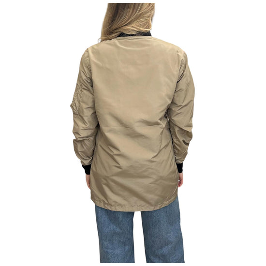 Giubbino Bomber Taupe media lunghezza BWMA103B6 TAUPE BOMBERS ORIGINAL 
