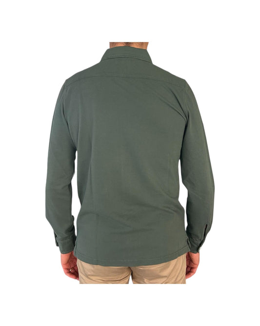 Camicia Uomo Portland Piquet Green 6502 GREEN BL'KER 