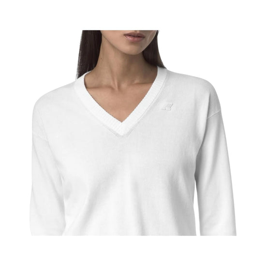 Maglione Adine white K2135SW 001 K-WAY 