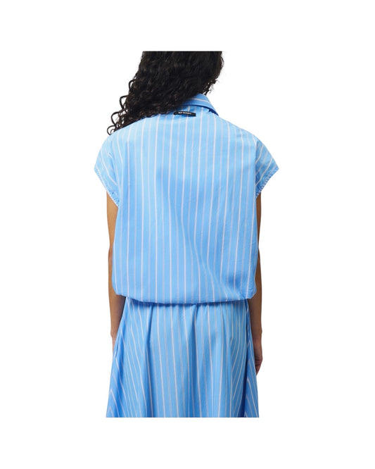Camicia Tide in popeline a righe RND90275CQ450124 C0344 ROY ROGER'S 