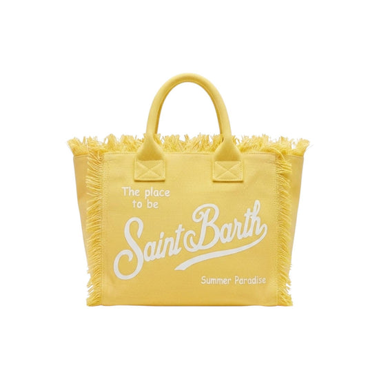 Borsa Colette in canvas Giallo COL0001 00766L MC2 SAINT BARTH 