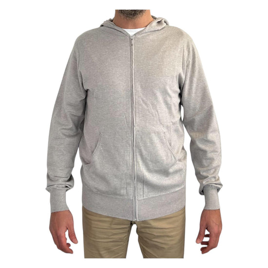 Maglia con cappuccio grigio chiaro A30416BRIGHT 930 AT.P.CO 