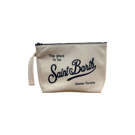 Pochette Aline L Nylon Bianco ALI0054 07547L MC2 SAINT BARTH 